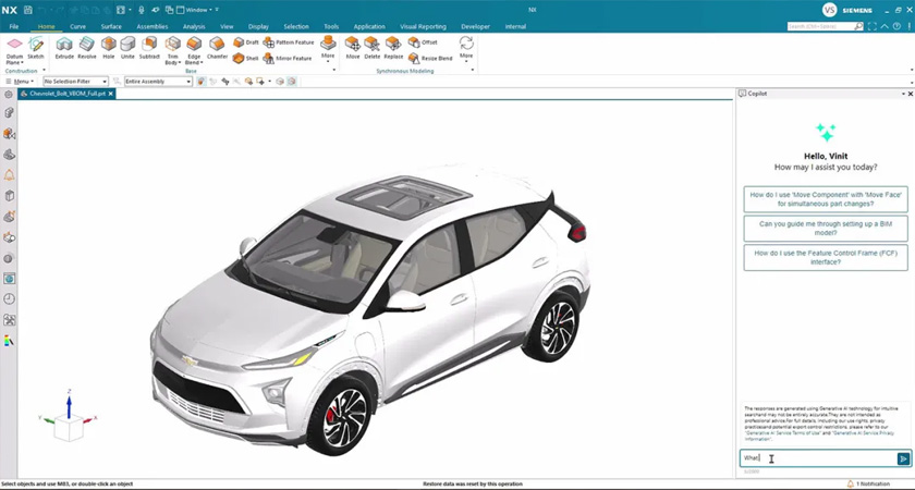 将 AI 增强的 NX X 引入 Azure，以实现高级产品工程